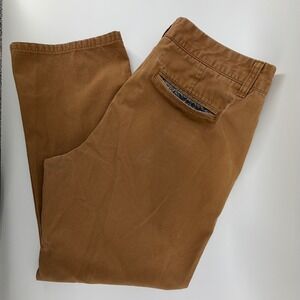 BONOBOS Straight Fit‎ Mens Chinos Pants Size 35x30 Brown Cotton